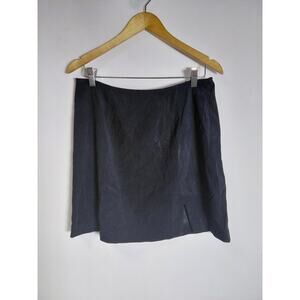 COMPAGNIE INTERNATIONALE EXPRESS Black Skirt Solid Women Size 13/14